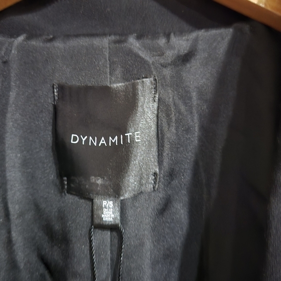 Dynamite brand new with tags women's size small jet black blazer - Picture 4 of 5